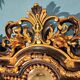 Baroque wall mirror Italy 19th century