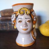 Vases Moorish Heads Caltagirone