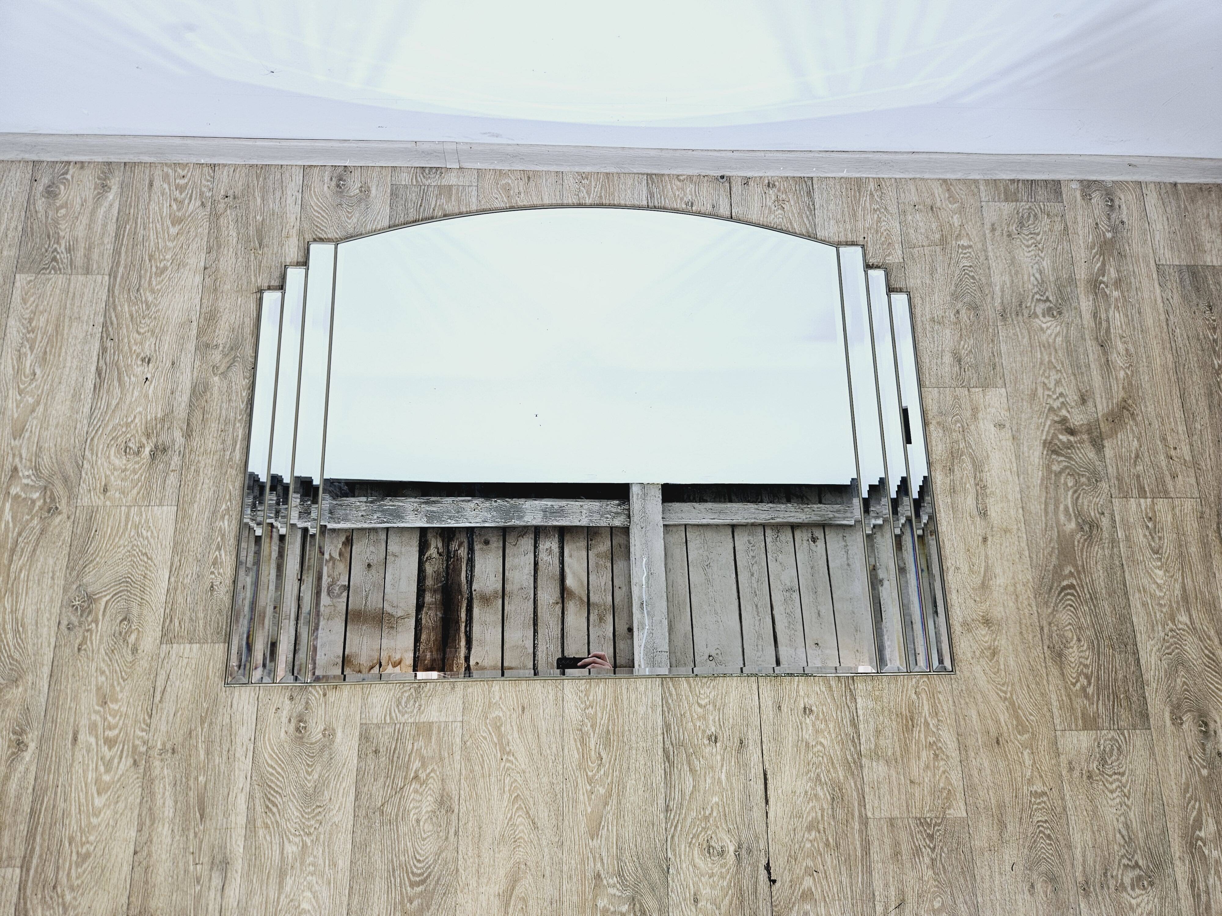 Domico crystal mirror in Art Deco style, Germany