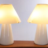 Set murano table lamps handmade, 1970s