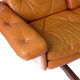 Set of Leather Sofa & 3 Armchairs by Sven Ivar Dysthe, Norway 1960's