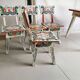 Salon table avec 4 chaises enfant vintage ethnique