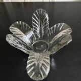 crystal flower bowl