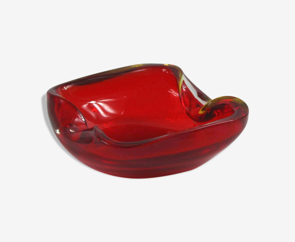 Cendrier Sommerso en verre de Murano, Italie, années 1960