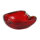 Cendrier Sommerso en verre de Murano, Italie, années 1960