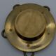 Navy style brass ashtray with shackles