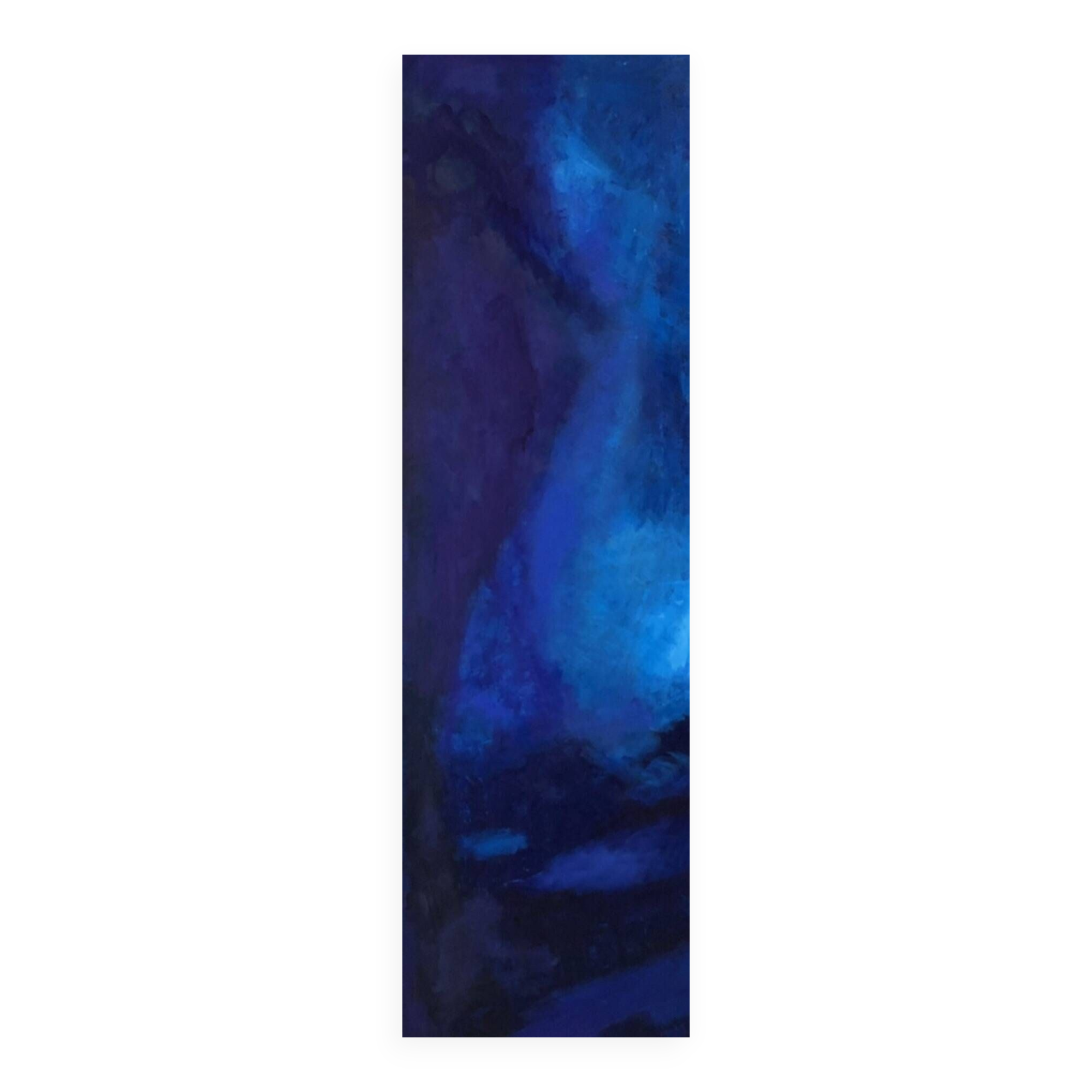 Abstract Blue Painting