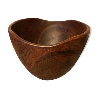 Teak salad bowl