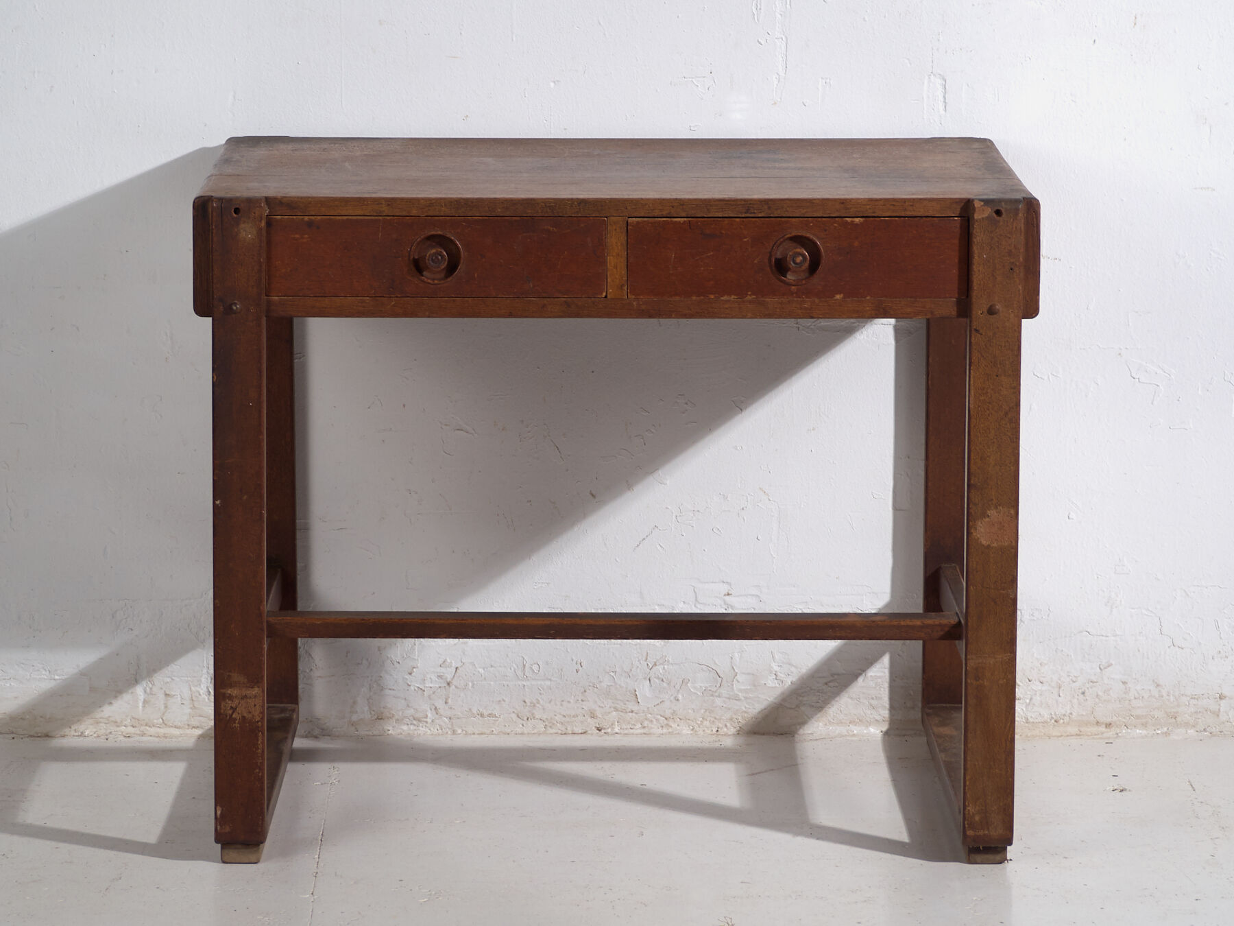 Bureau japonais ancien de type tsukue – Période Taisho/Showa (c.1910-1940)