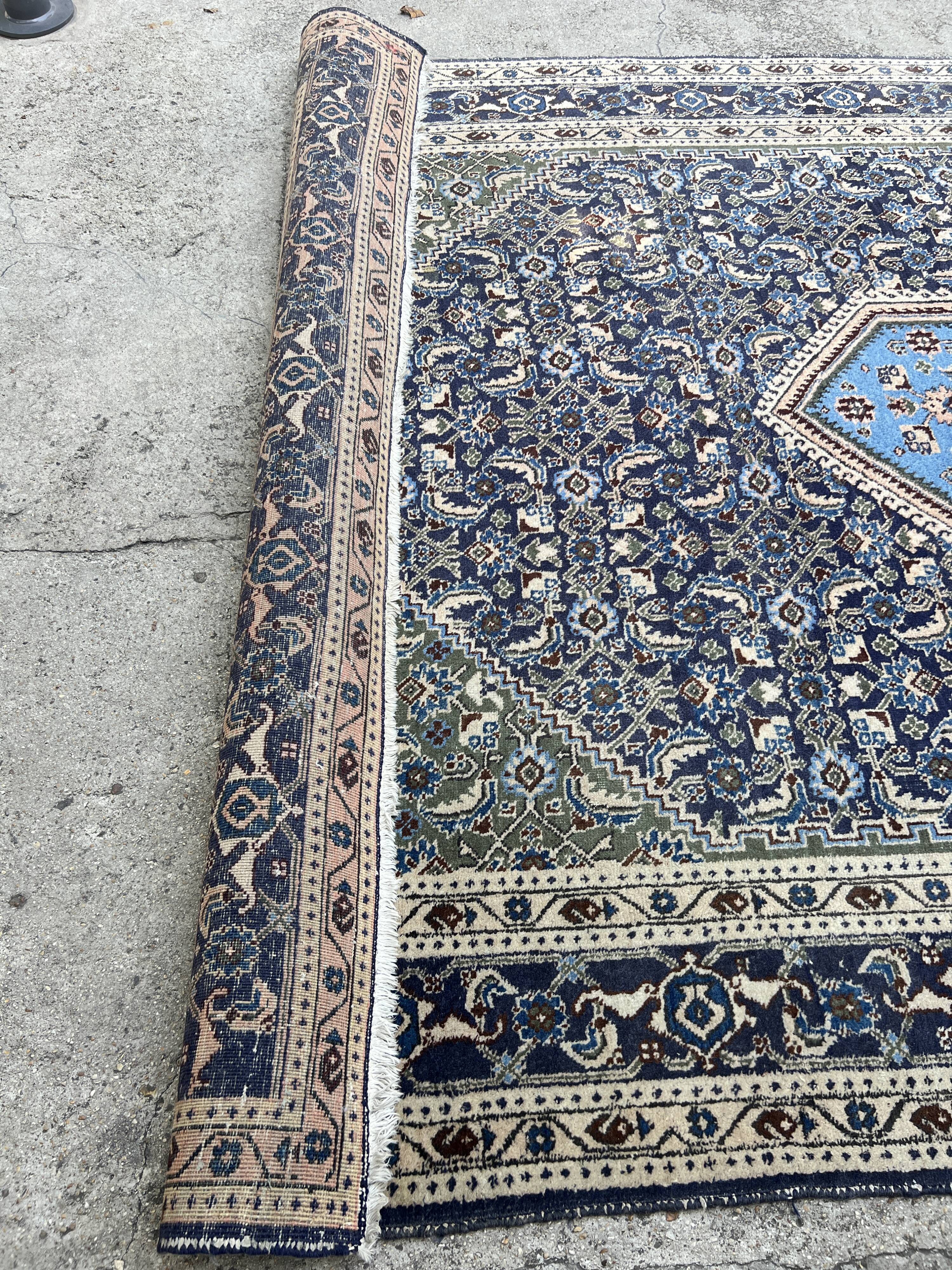 Persian carpet with Herati pattern 325x225cm