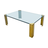 Table basse en verre