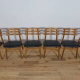 Mid-Century Oak Dining Chairs by Poul Volther for FDB Mobler , Denmark, 1960s Set of 6