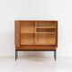 Rare S21 highboard in teak by Dieter Waeckerlin for Behr