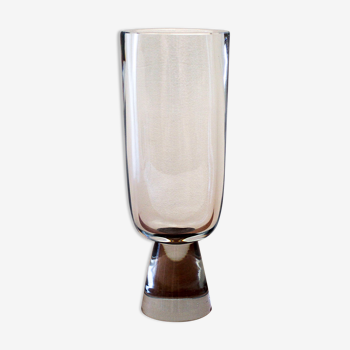 Stand vase in Swedish glassware crystal
