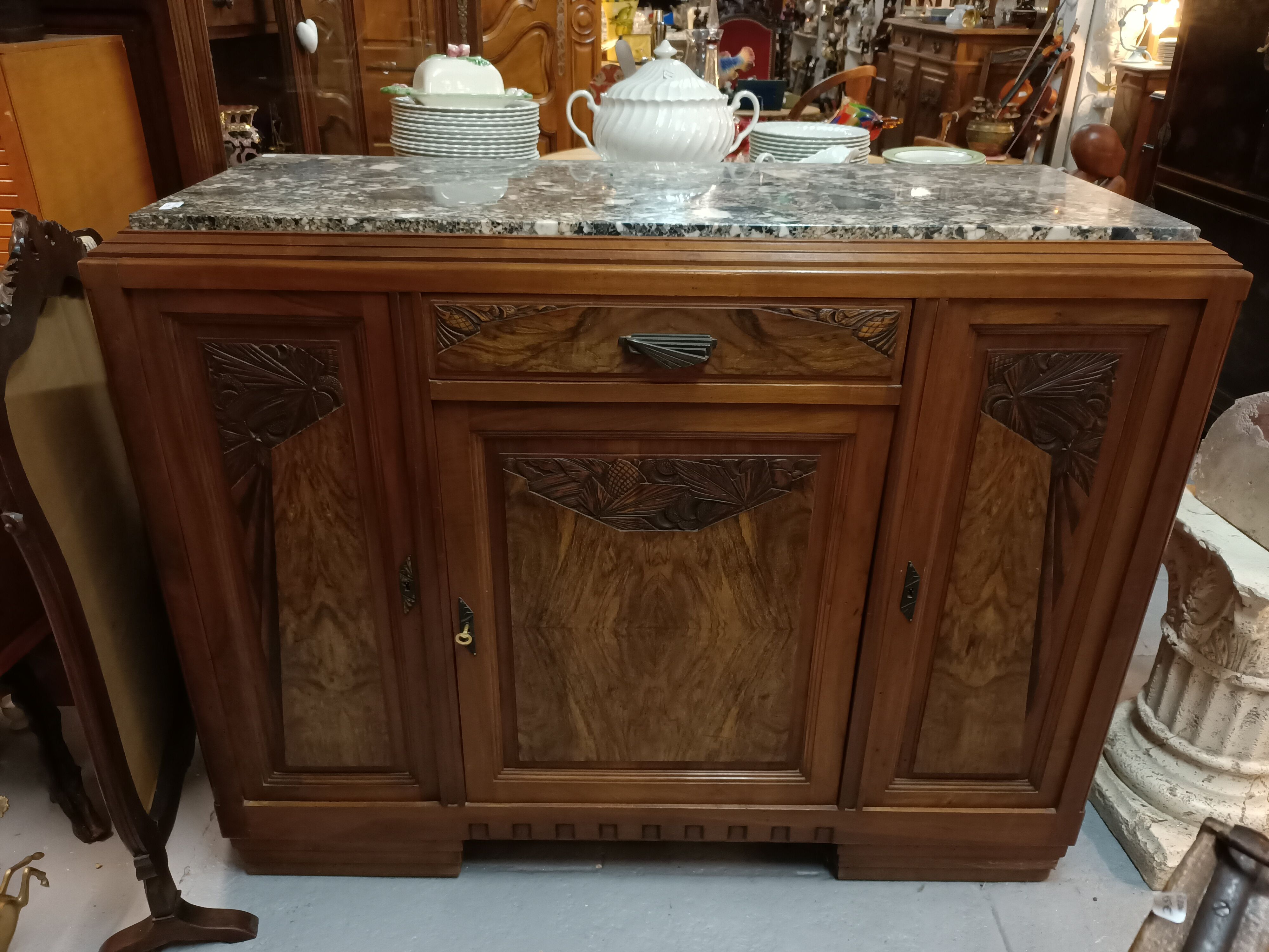 Low art deco furniture