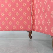 Paravane antique avec tissu, Tchécoslovaquie