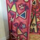 Screen decorated with wool threads, "Huichol" art, Sofia Ribeira, 120 cm