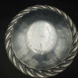 Large stainless steel dish by artistic Irman