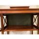 Élégant buffet vitrine de style Directoire en fruitier, début XIXe siècle
