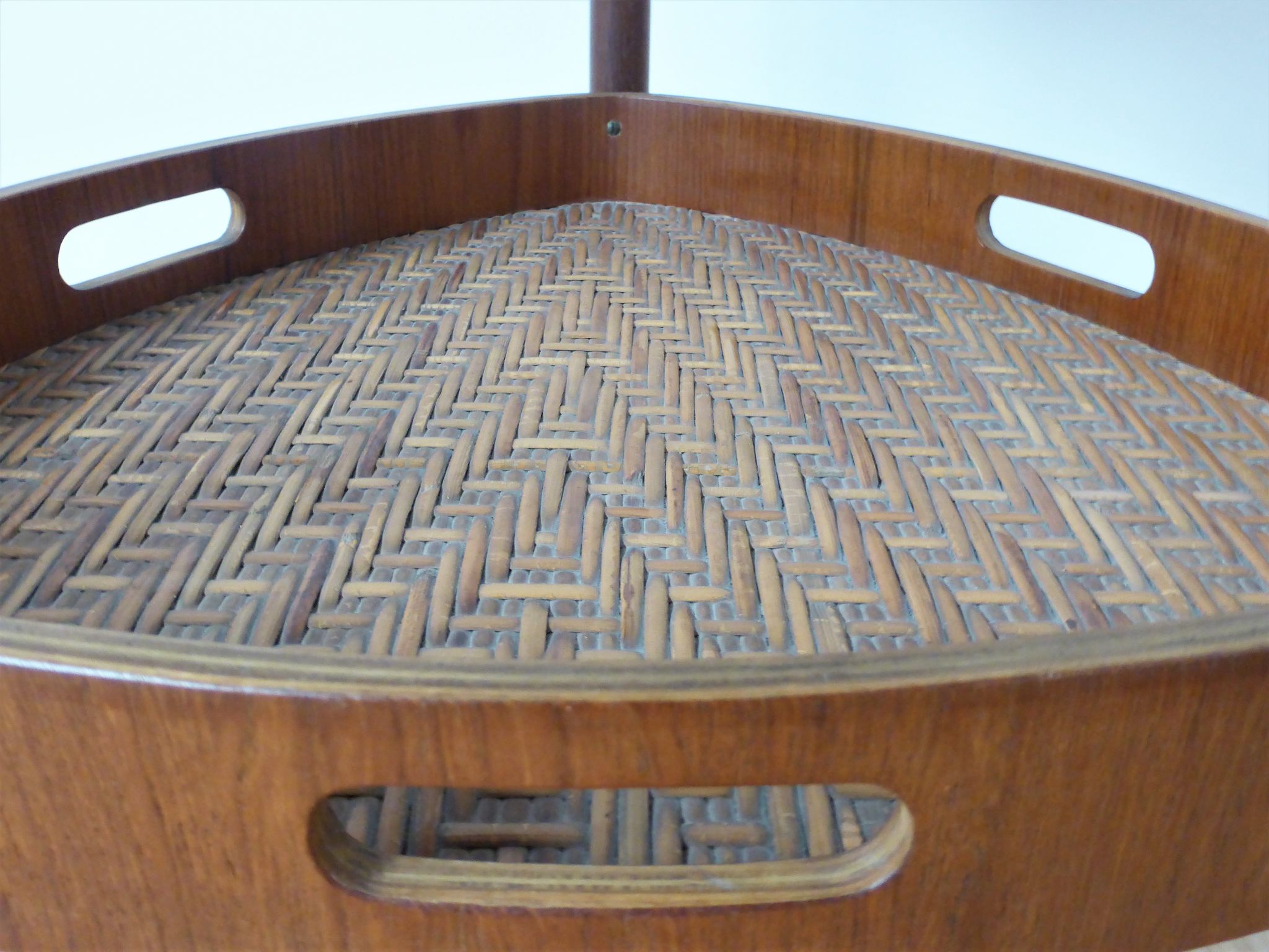 Serving trolley in Teak, Italy, 1950s