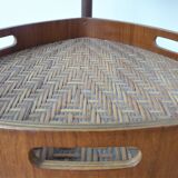 Serving trolley in Teak, Italy, 1950s