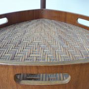 Serving trolley in Teak, Italy, 1950s