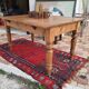 Table de ferme vintage pich pin