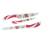 Set of 3 ceramic knives
