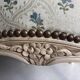 Paire de fauteuil laqué de style Louis XV