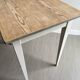 Old patinated wooden table