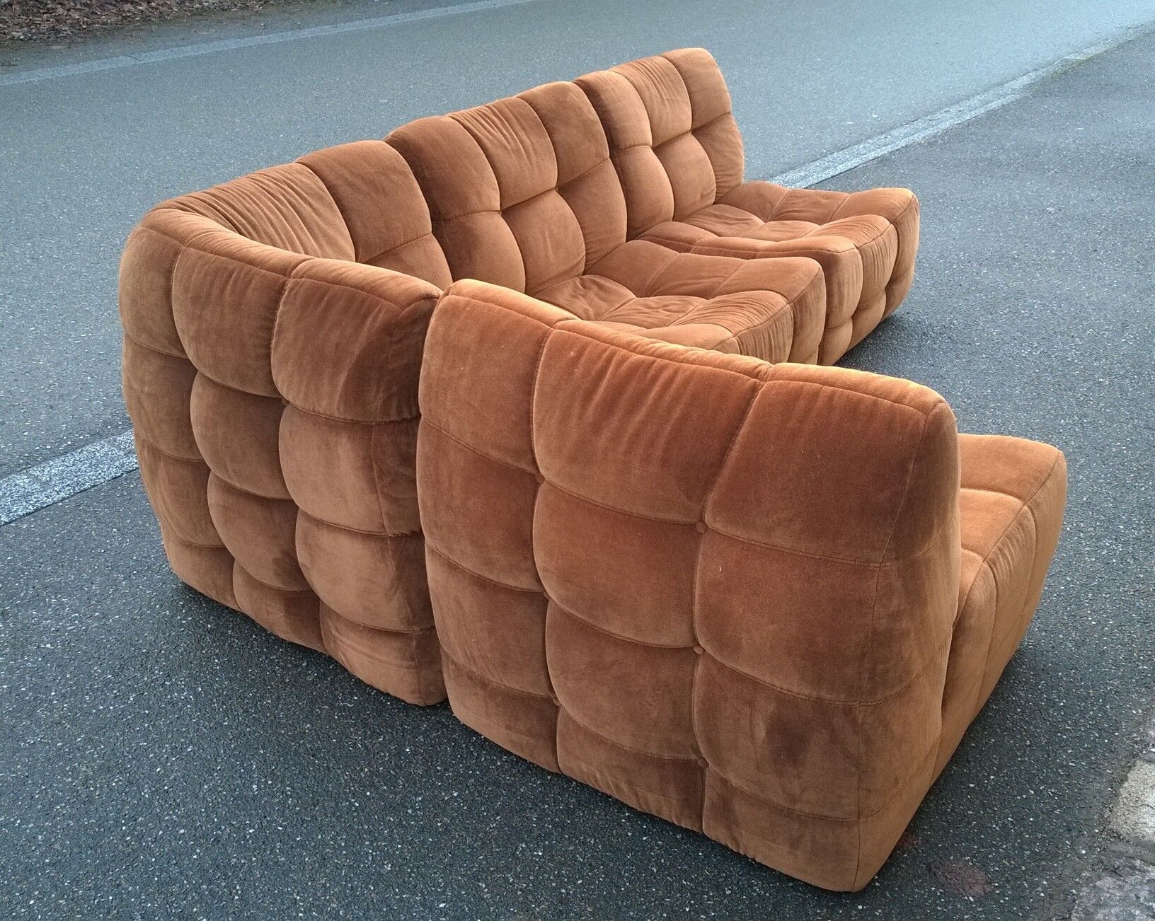 80s modular sofa