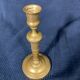 Old Louis-style brass candlestick