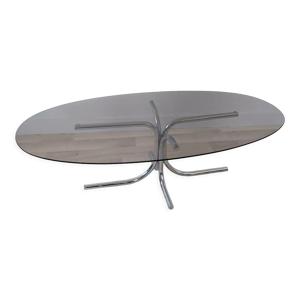 table basse ovale années