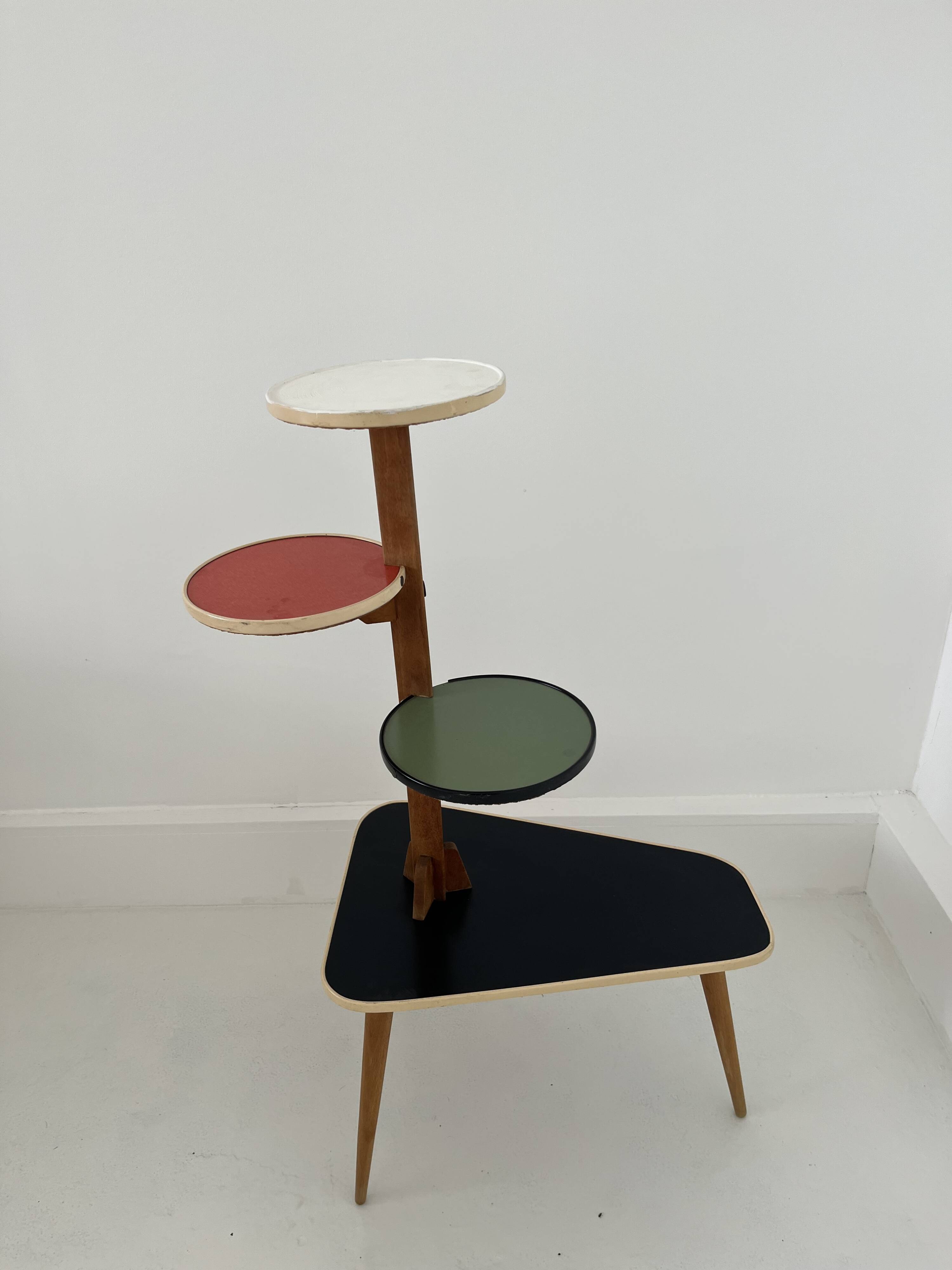 Vintage plant stand, 1960s