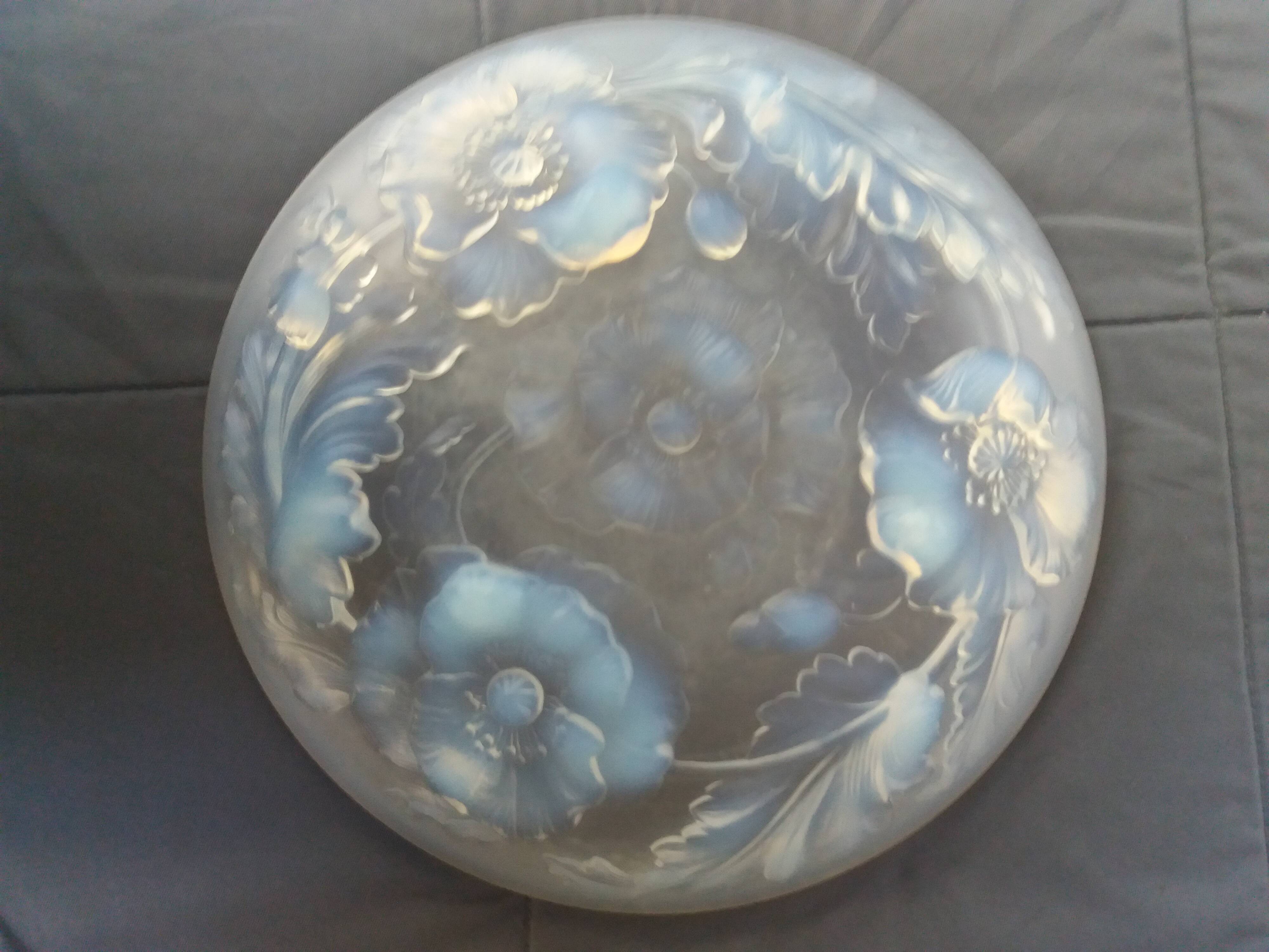 Old glass cup by "Sabino"