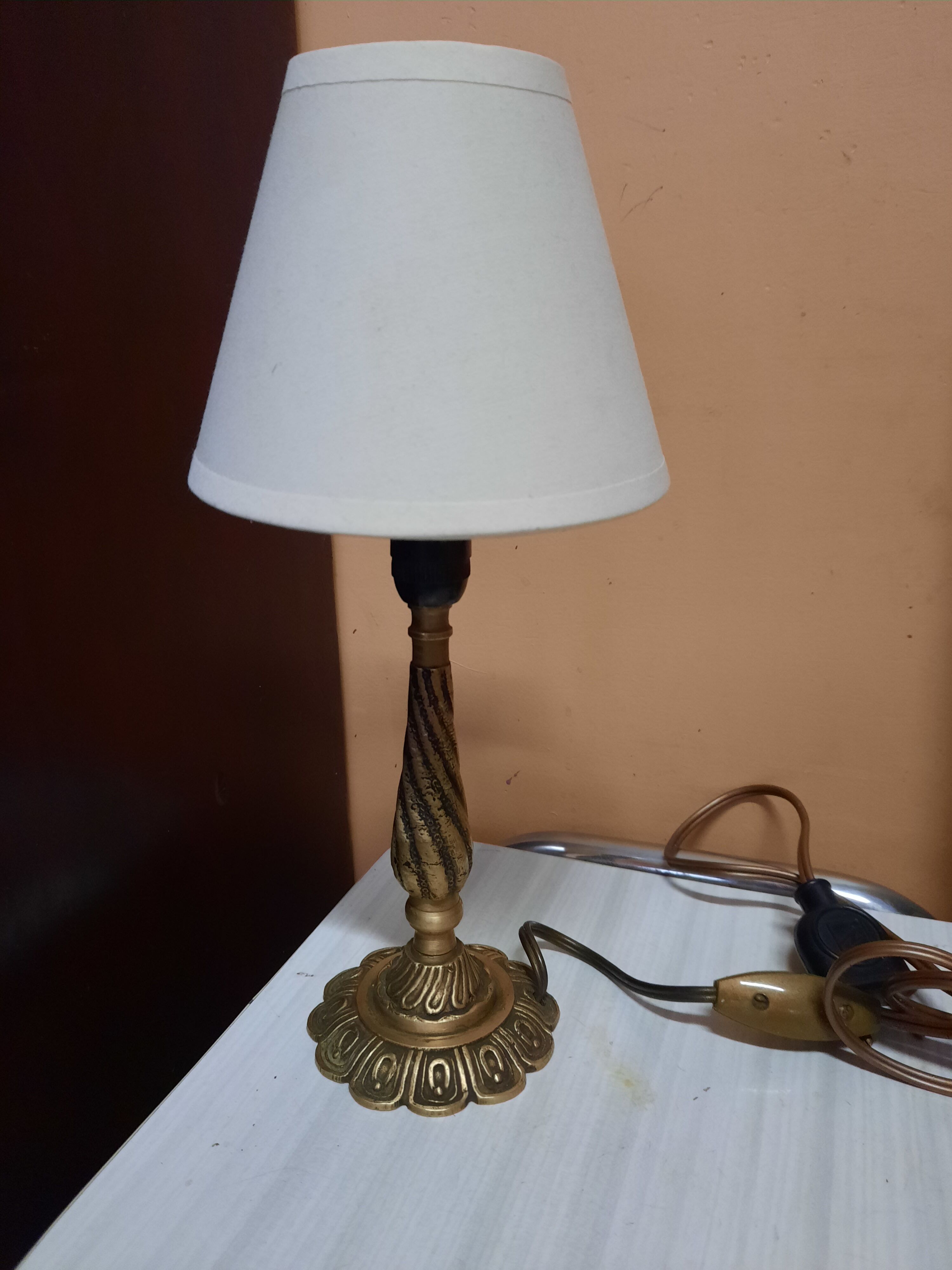Vintage bedside lamp