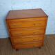 Commode pieds compas, années 60