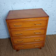 Commode pieds compas, années 60