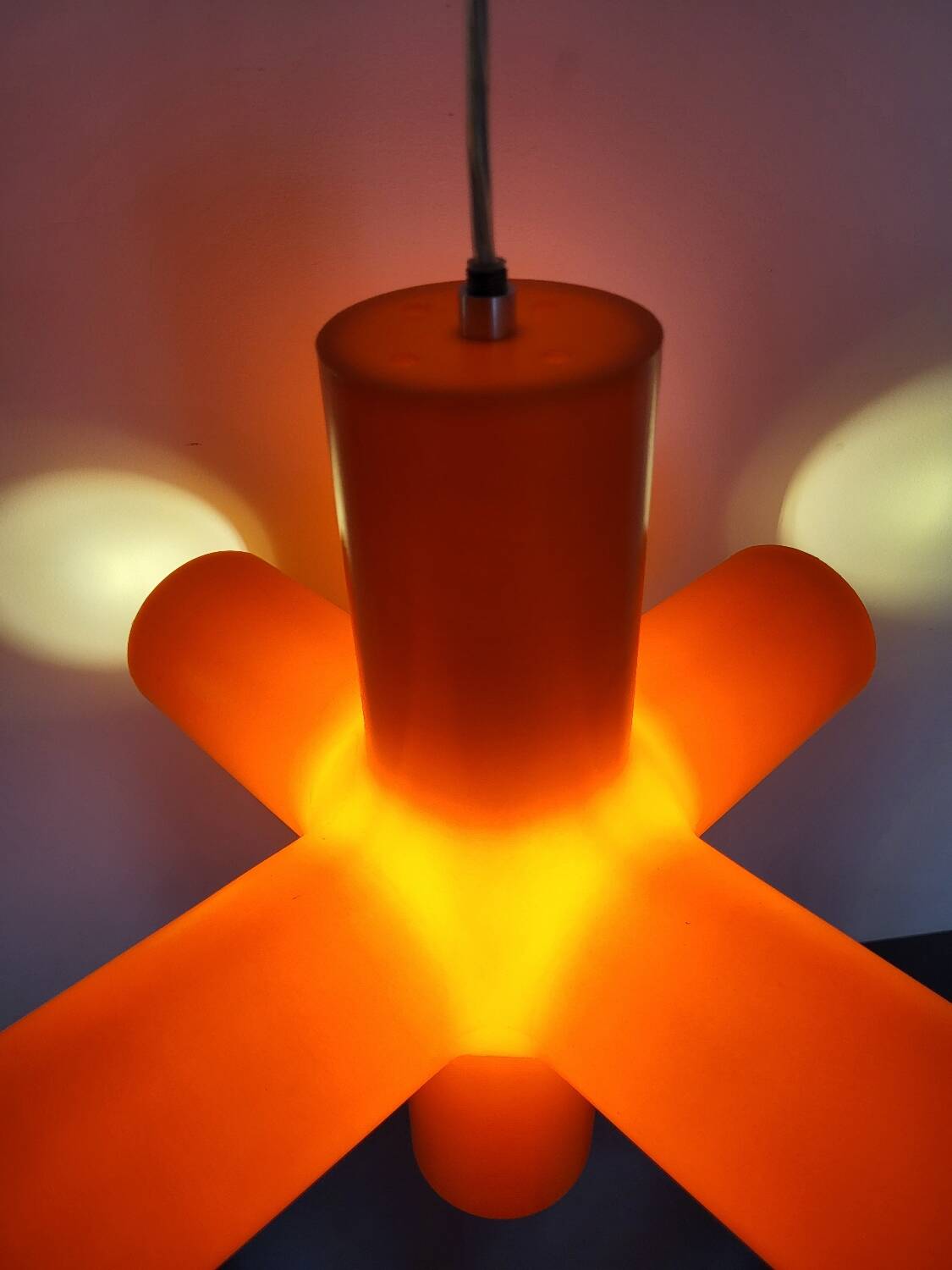 Vintage Crosslight pendant lamp Jan Melis and Ben Oostrum