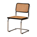 Black cesca chair by Marcel Breuer