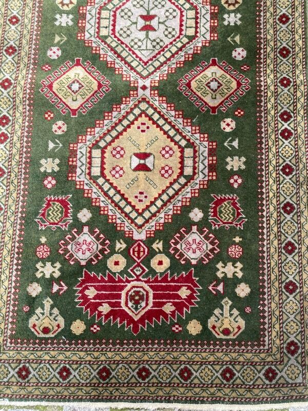 Tapis vintage caucasien couloir 80x280 cm