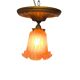 Antique Art Nouveau Ceiling Lamp, early 1900s