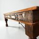 Large 19th-Century Indian Teak Low Table, Rajasthan