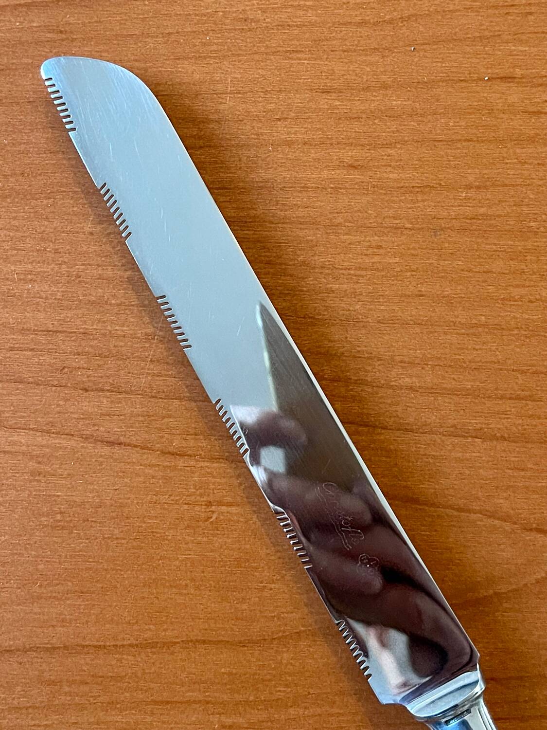 Christofle boreal large bread knife 27.5 cm