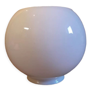 Globe ouvert 20cm en - blanc