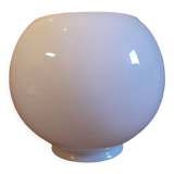 Open globe 20cm in old white glass for suspension lamp