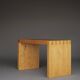 Vintage bench in solid pine from the 1970s.
