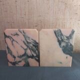 Serre-livres Art Déco en marbre