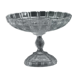 Glass compotier