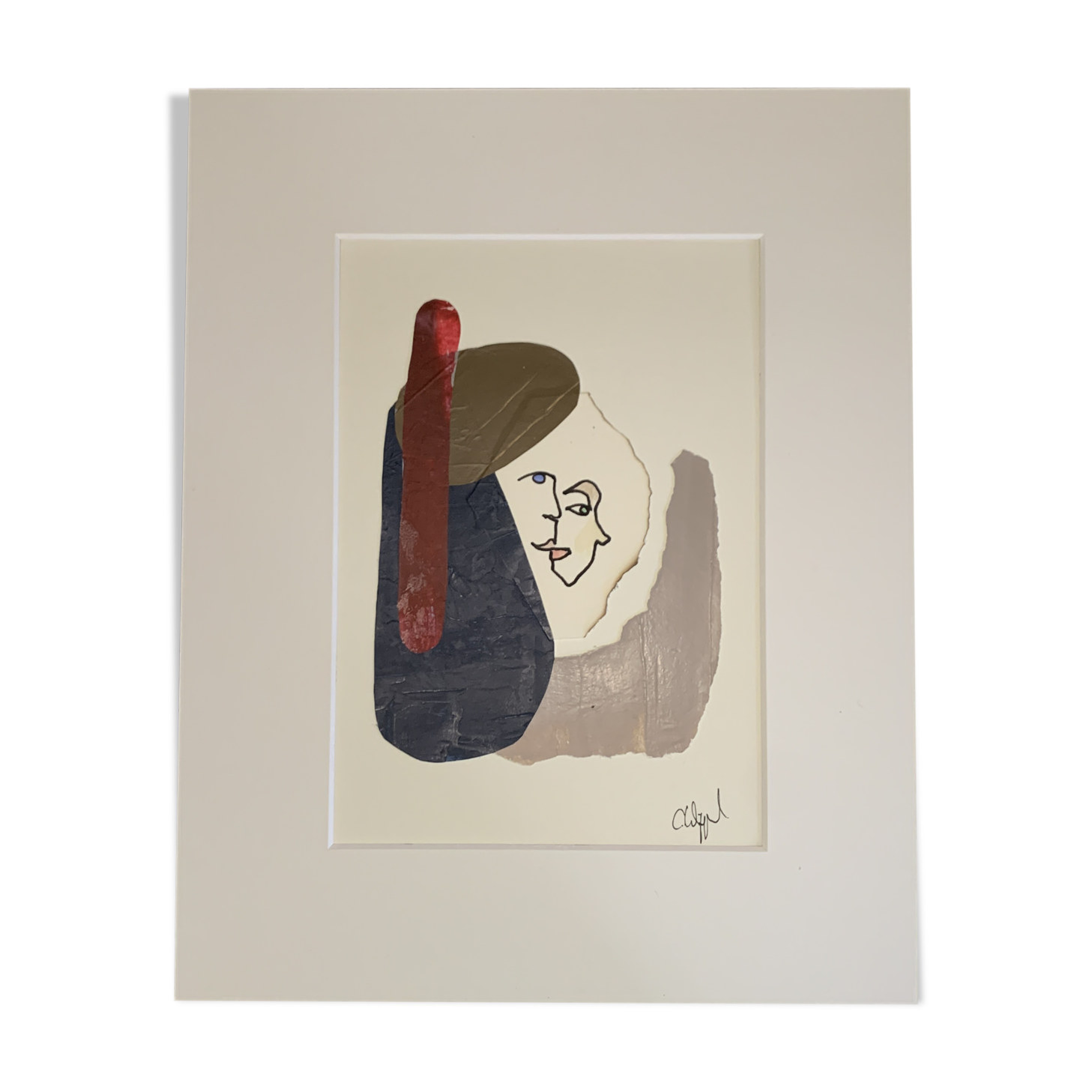 Collage 'leon' series 'names'